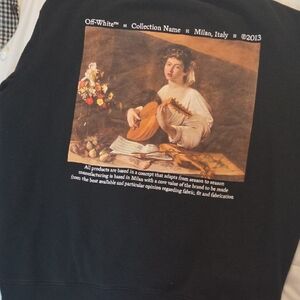 Off-White Caravaggio Lute Long-Sleeve Tee 'Black/Multi